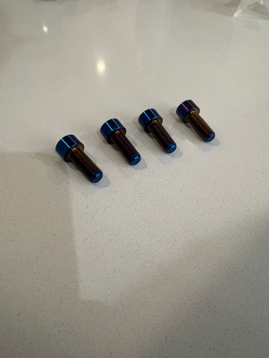 Ultra Bee Titanium Bar Clamp Bolts