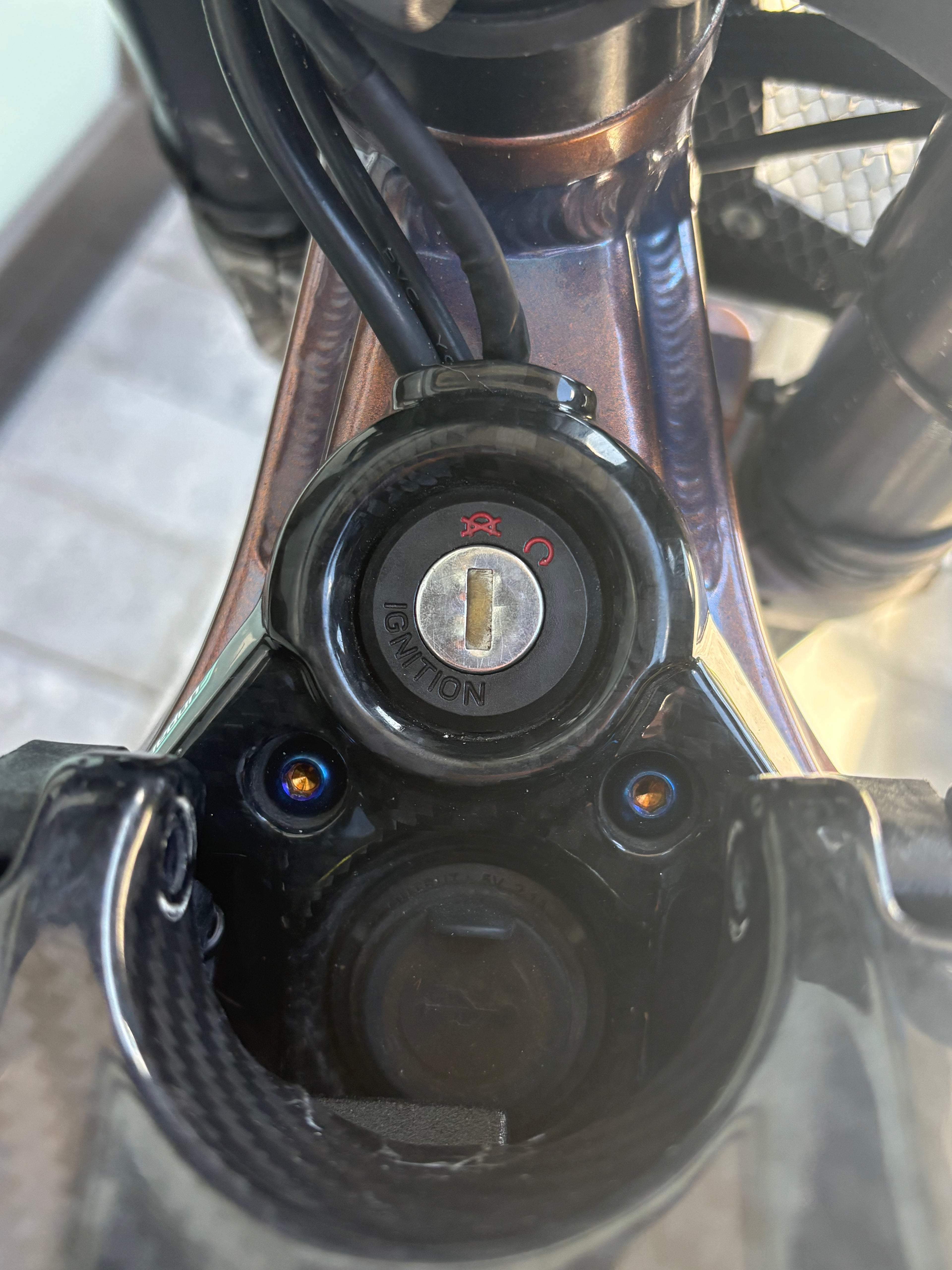 Titanium Bolts For Key Ignition