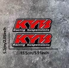 Red KYB Stickers