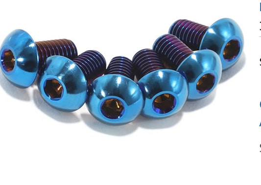 Titanium Bolts For Front Fork Guards