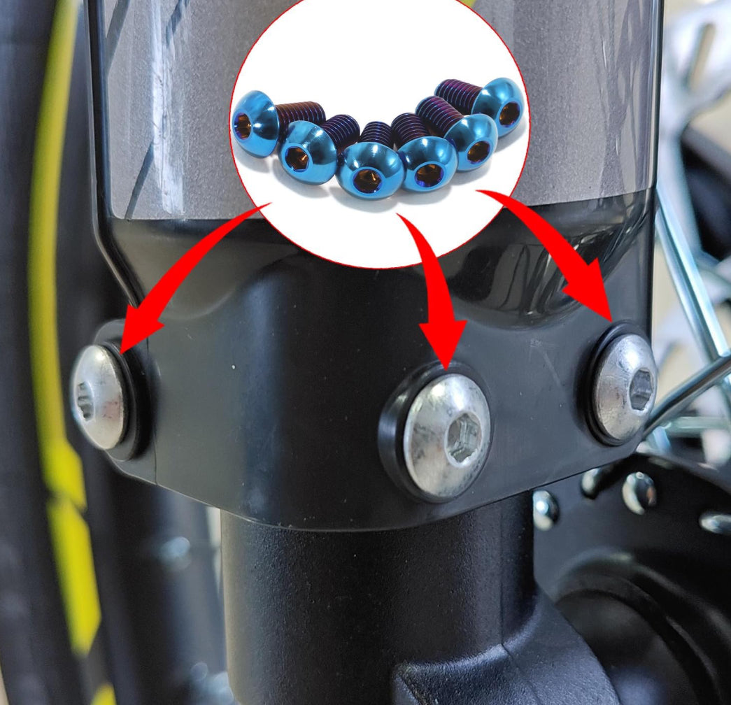 Titanium Bolts For Front Fork Guards