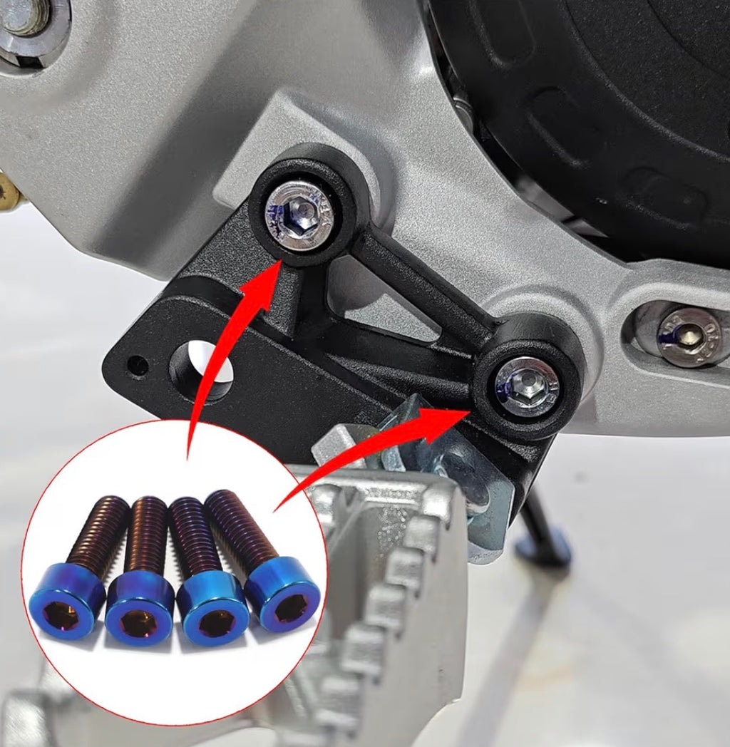 Titanium Bolts For Foot Rest/Pegs