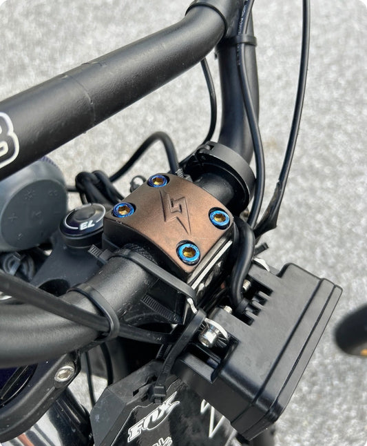 Super73 Titanium Bar Clamp Bolts