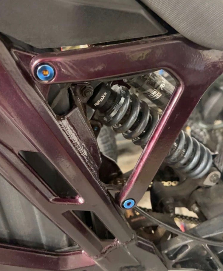 Titanium Subframe Bolts